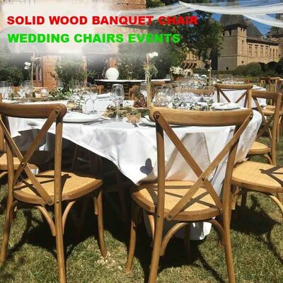 Stackable Wedding Banquet Chairs Bent Wood Oak X Back Beech Solid Wood