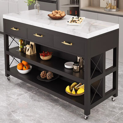 Good price Wholesale Kitchen Restaurant Dining Side Table Storage Cabinet Backup Dining Table online