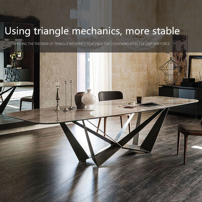 Small Luxury Dining Table And Chairs 4 Person Marble Dining Table Set 200cm 180cm 160cm 220cm