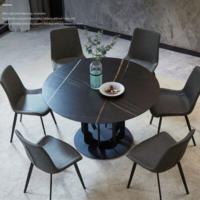 80cm 90cm 120cm Minimal European Style Cafe Table And Chairs 6 Set Bistro