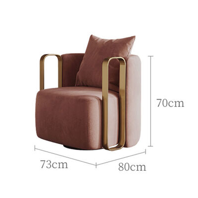 Leather Single Seater Armchair White Accent Apartment Villa Hotel Living Room