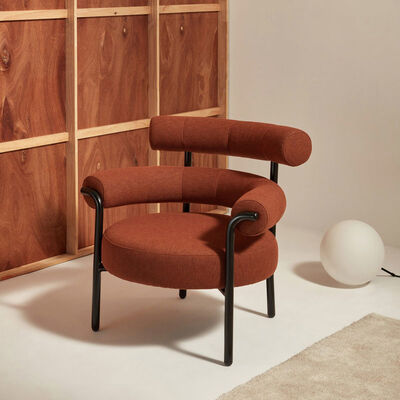 Sheepskin Fabric Single Seater Armchair Sofa Accent White Elegant 79.1cm