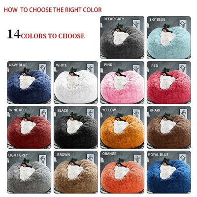 Indoor Home Leisure Sofa Bed Big Bean Bags Living Room Chair Cover