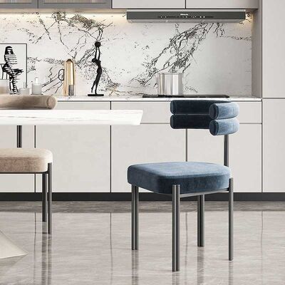 Good price Italian Simple Half Arc Armchair Home Leisure Negotiation Dining Chair online