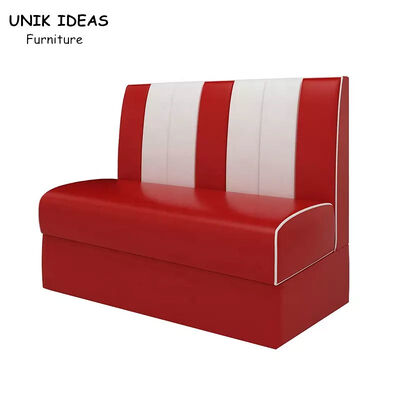 Good price Modern Design American Retro Restaurant Sofa Set Single Side Dining Long Counch online