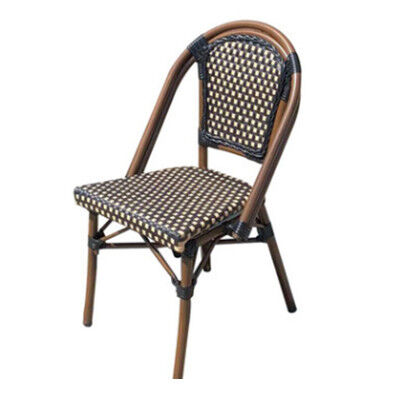 Good price Outdoor Patio Furniture French Style Rattan Chair Paris Cafe Parisian Bistro Chairs online