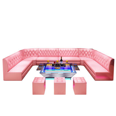 Good price U Shape Sectional Hotel Lobby Sofa Lounge Sofa Club Sofa online