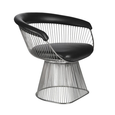 Good price Modern Steel Wire Metal Frame Stainless Steel Armchair Wedding Chair Rental UK Dining Chair Design online