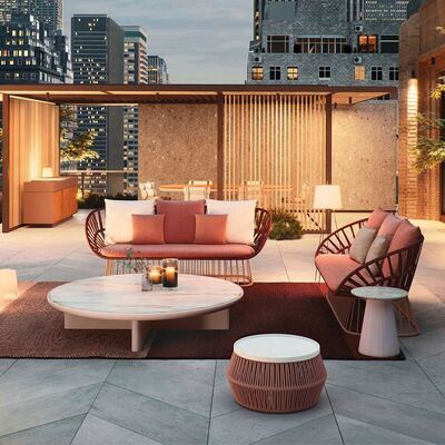 Good price Modern Furniture Italian Night Cub Outside Furniture Pool Outdoor Hotel Luxury Sofa Patio Sets Outdoor Furniture online