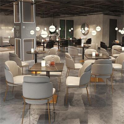 Good price Modern Light Luxury bar Pub Restaurant Sofa Booth Dining Table and Chair Combination Furniture online