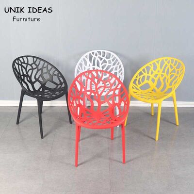 Good price PP Plastic Stackable Dining Room Chairs Modern Leisure Garden 45x48x80cm online