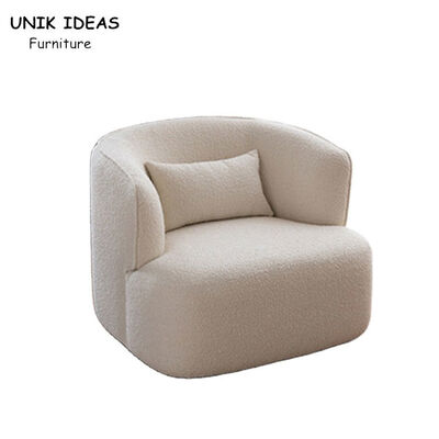 Good price Leather Single Seater Armchair Single Person Couch Chair Lamb Lazy Lounge Sofa online