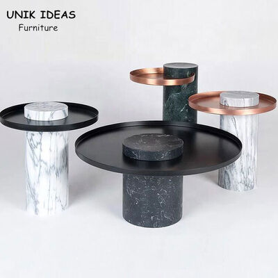 Good price Marble Top Round Center Table For Dining Room Bedroom Italian Ss 400x420mm online