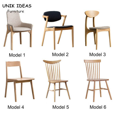 Good price White Black Grey Scandinavian Dining Chairs Wood Oak Windsor Restaurant online
