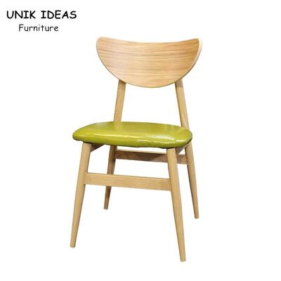 Good price 75cm Leisure Simple Nordic Dining Chair Ashwood Dining Chairs Fast Food online