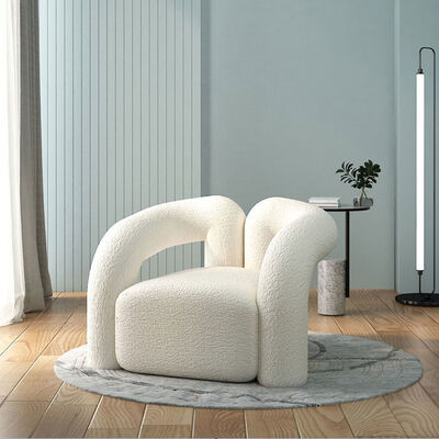 Good price Nordic Single Living Room Chairs 1 Seat Fabric Lounge Sofa Chair online